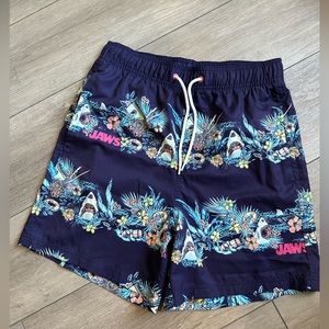 JAWS Shark 6.5" Swim Trunks with Stretch | Mens Medium (Flawless Condition)